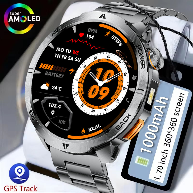 Outdoor Lighting Track - 2026 Neue 1000 mAh Smartwatch 1,7