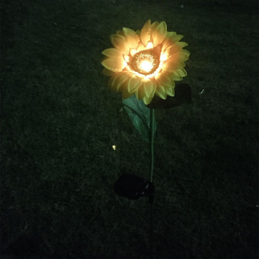 Solar-LED-Sonnenblumen-Gartenl – Outdoor Lighting Pathway Bewertung und Preis