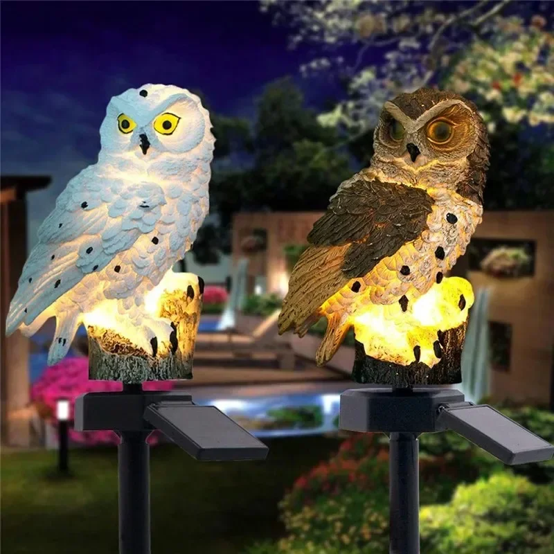 Solar-Eulen-Statue Gartenleuch – Outdoor Lighting Effects Bewertung und Preis