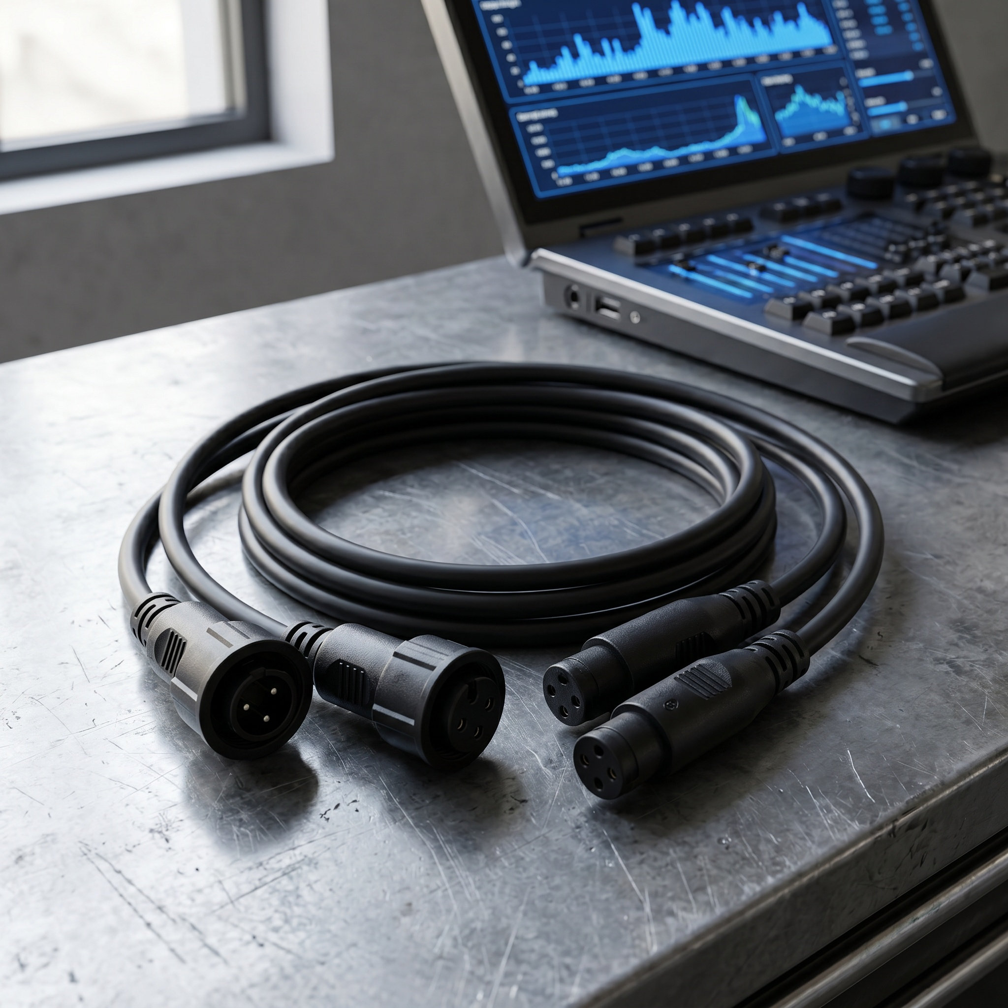 2 Stück DMX-Kabel, wasserdicht – Outdoor Lighting Waterproof Bewertung und Preis