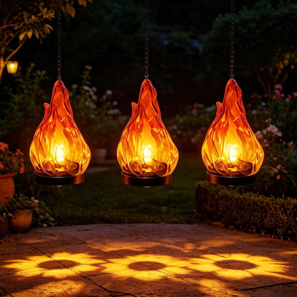 Solar-Flammen-Hängelaterne, IP – Outdoor Lighting Ip65 Bewertung und Preis